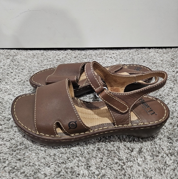 BORN women's leather sandals - Picture 3 of 7